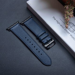 Dây Da Apple Watch - Da Epsom Xanh Coban