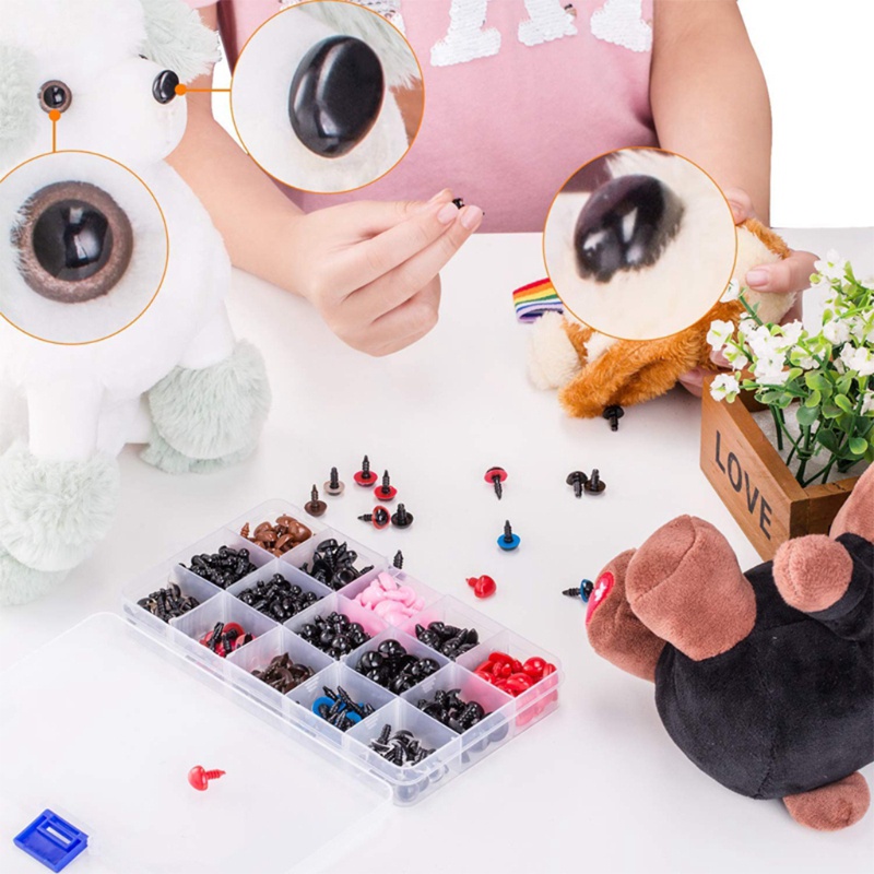Set 752 Mắt Nhựa Phụ Kiện Cho Búp Bê