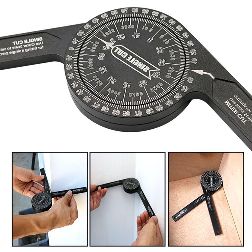 Thước Đo Góc Bằng Nhôm Chuyên Dụng Cho Thợ Mộc