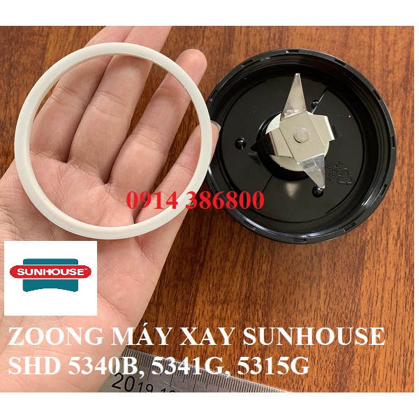 [Mã ELHA22 giảm 5% đơn 300K] Gioăng cao su máy xay sinh tố Sunhouse SHD 5340B, 5341G, 5315G