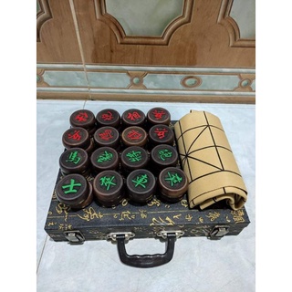 bộ Quân cờ gỗ mun 4,8cm