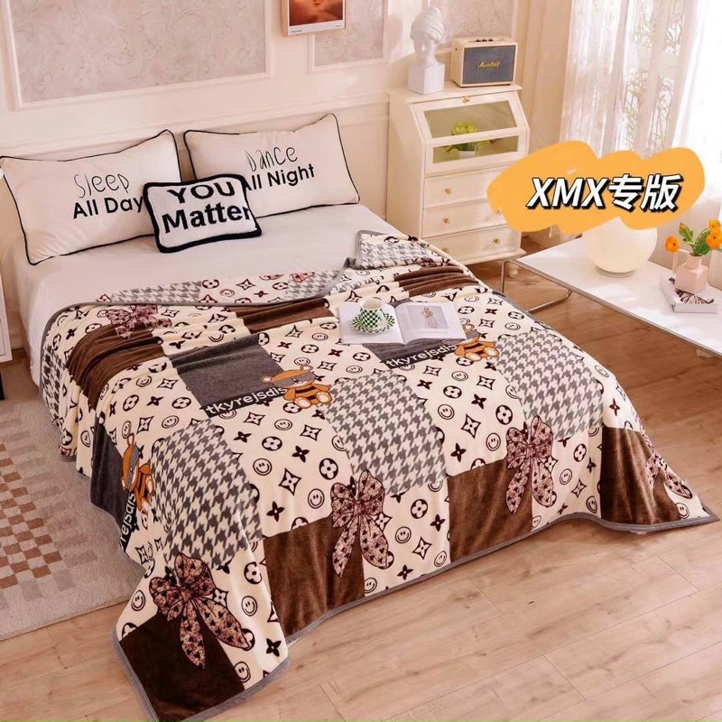 Chăn tuyết nhung Hè Thu, Mềm tuyết thương hiệu cao cấp