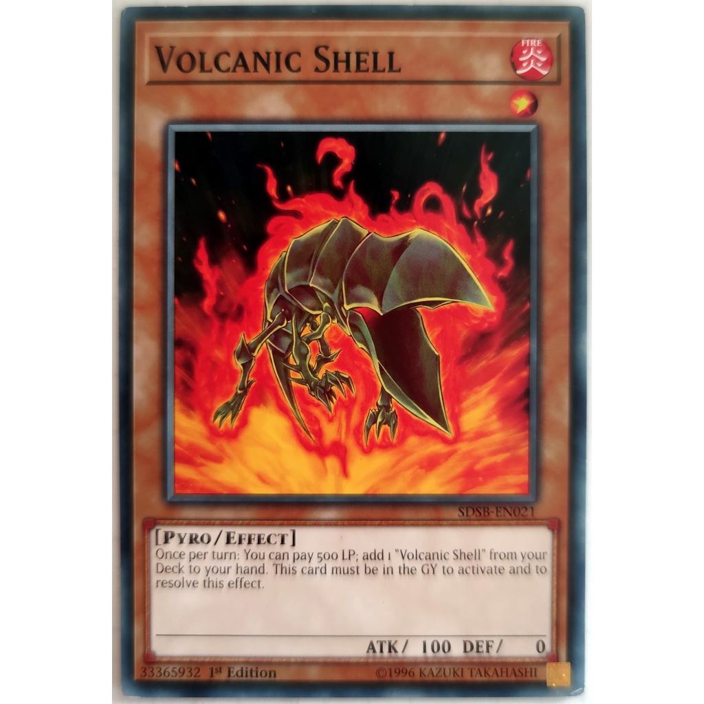 [Thẻ Yugioh] Volcanic Shell |EN| Common (GX)