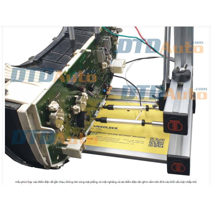 PCB Unsolder - Bộ ghim mạch điện không cần hàn dây