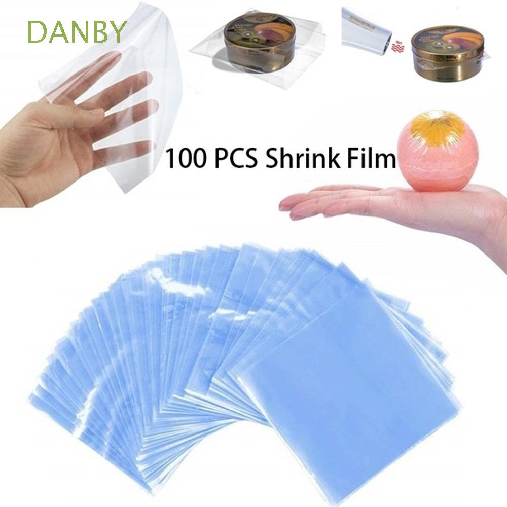 Túi Co Nhiệt Trong Suốt Chống Nước Bảo Vệ Lưu Trữ Xà Phòng/ Bom Tắm DIY