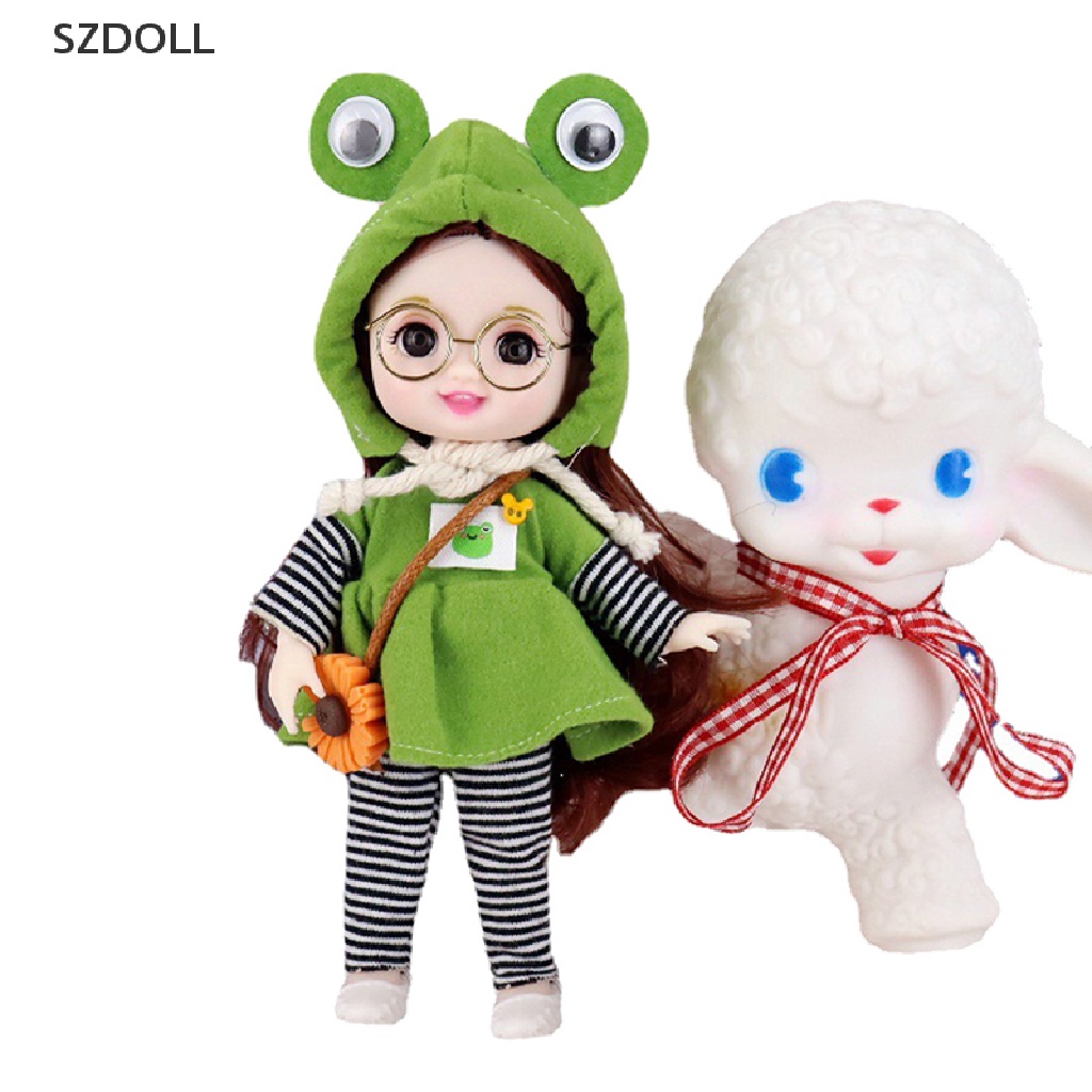 Đầm Búp Bê 16-18cm Cho Búp Bê Ob11