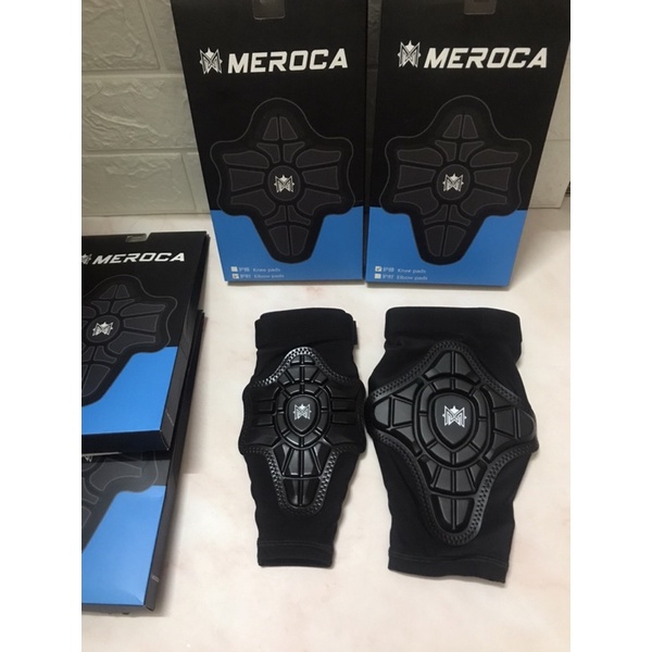 Set bảo hộ Meroca thể thao trẻ em, bảo hộ tay chân cho bé đi xe thăng bằng, trượt patin