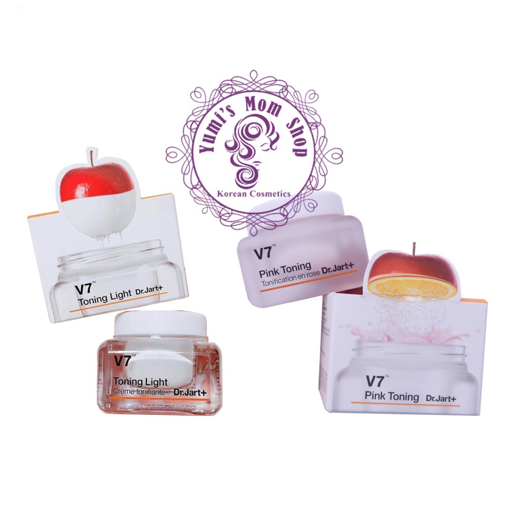 Kem dưỡng V7 Pink Toning Dr.Jart mini 15ml