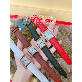 đồng hồ wwoor dây da nữ