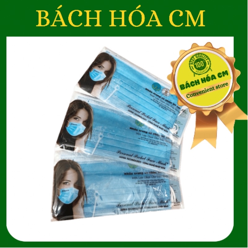 3 Khẩu Trang Y Tế Xanh