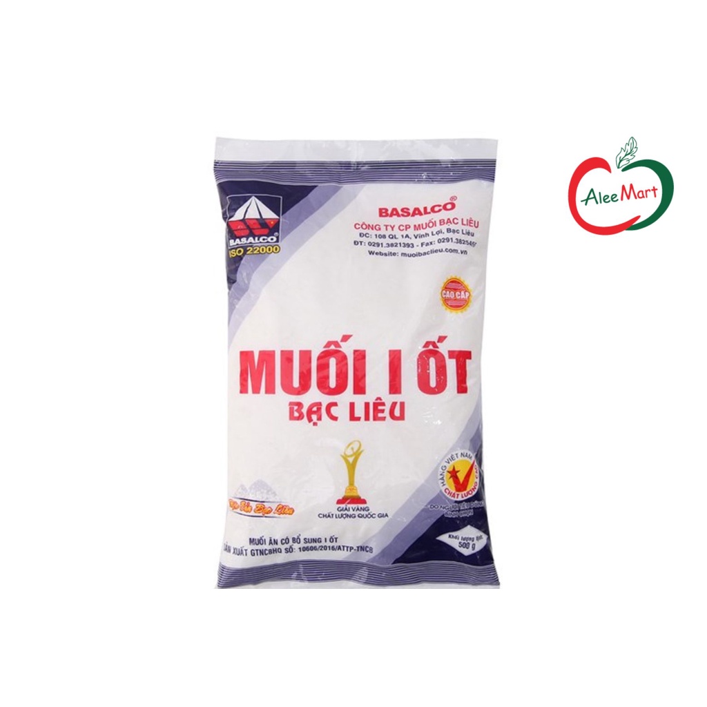 Muối Iốt 500g