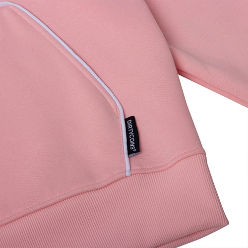 Áo khoác DirtyCoins Basic Zipped Hoodie - Pink | BigBuy360 - bigbuy360.vn