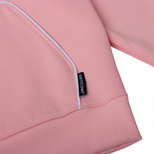 Áo khoác DirtyCoins Basic Zipped Hoodie - Pink | BigBuy360 - bigbuy360.vn