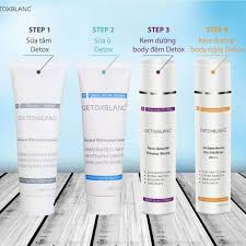 Combo bộ thải Độc Làm Trắng Da Detox-Blanc