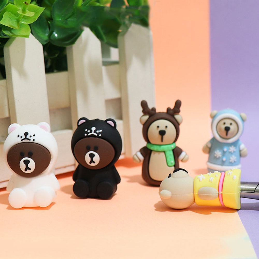 [Hàng mới về] Đầu bọc mũi kềm cắt móng tay hình mèo / gấu kiểu nhật bản dễ thương