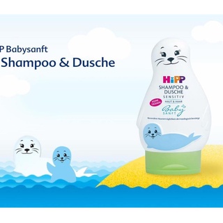 Sữa tắm gội 2in1 hipp hải cẩu - đức
