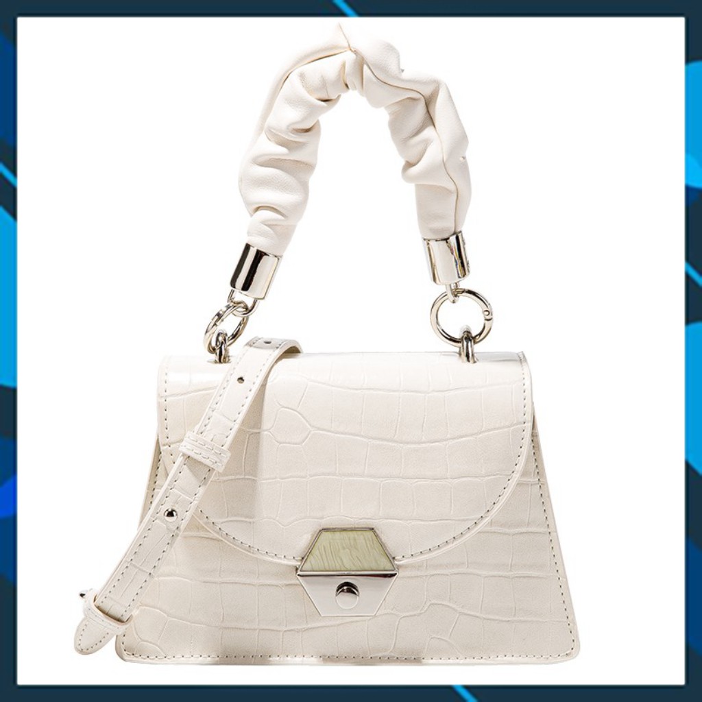 Túi xách nữ đeo chéo vân cá sấu khóa lục giác kèm theo ví cực sang chảnh TX08 túi đeo chéo - Chip Xinh Boutique