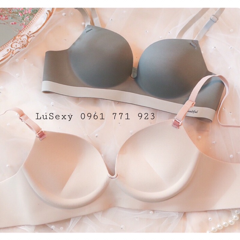 ÁO NGỰC ÁO LÓT ĐÚC Êm Mềm NÂNG ĐẨY không viền không gọng CAO CẤP - Áo ngực mặc áo dài đẹp tạo khe màu da đen hồng cam | BigBuy360 - bigbuy360.vn