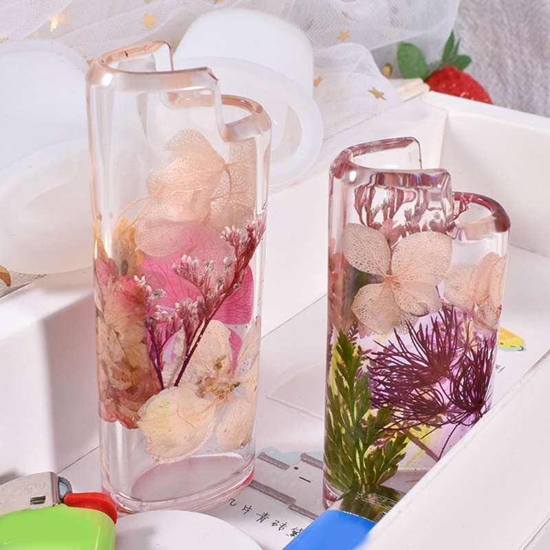Khuôn Silicon Làm Hộp Bật Lửa Bằng Nhựa Epoxy Resin