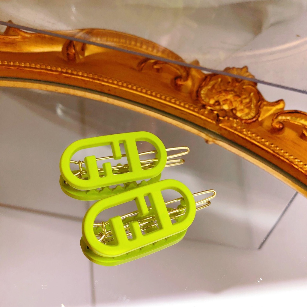 Kẹp Tóc Kim Loại Nhiều Màu Phong Cách Hàn Quốc Ngọt Ngào Cho Nữ