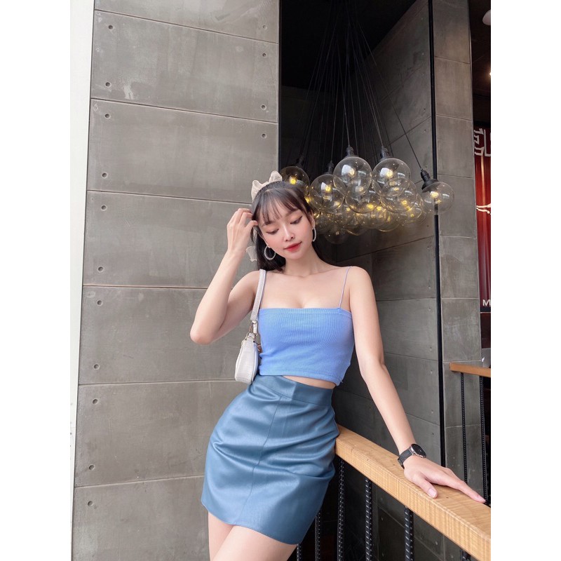 𝙇𝙖𝙙𝙮 𝙎𝙩𝙮𝙡𝙚 & 𝙊𝙪𝙩𝙛𝙞𝙩𝙨 𝘅 Chân váy da trơn | BigBuy360 - bigbuy360.vn