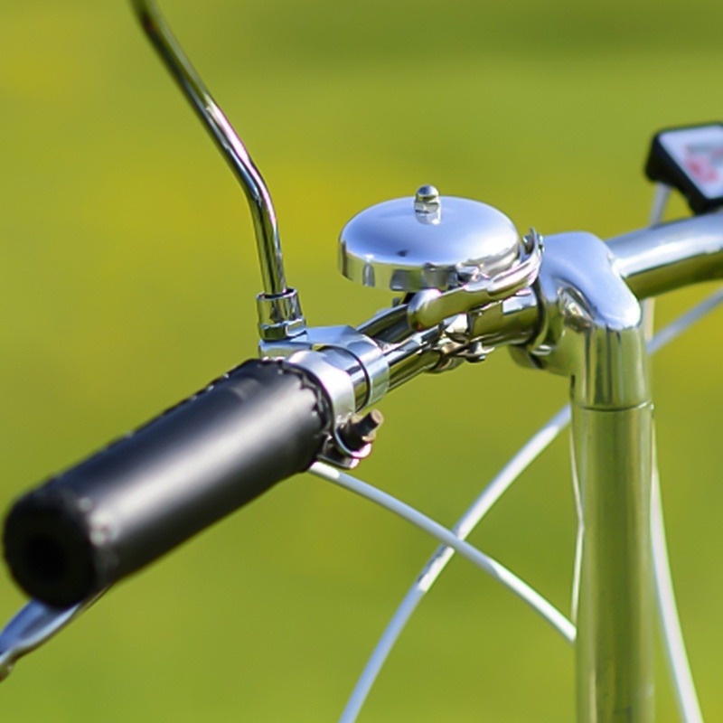 Chuông Báo Động Mini Bằng Hợp Kim Nhôm Cho Xe Đạp Leo Núi