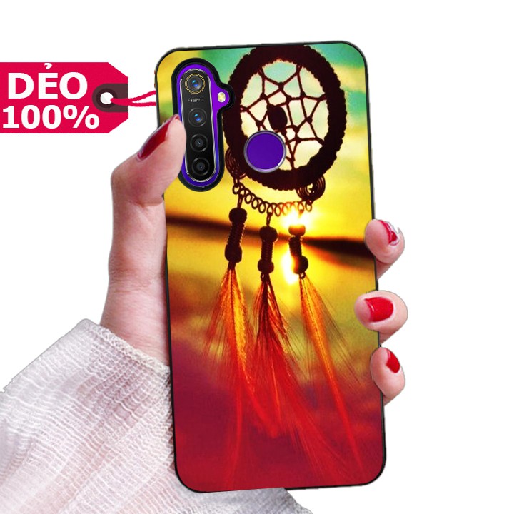 ỐP LƯNG DẺO REALME 5 PRO ĐỦ DÒNG HÌNH NỀN DREAMCATCHER ĐA DẠNG PHỦ BÓNG NHƯ GƯƠNG