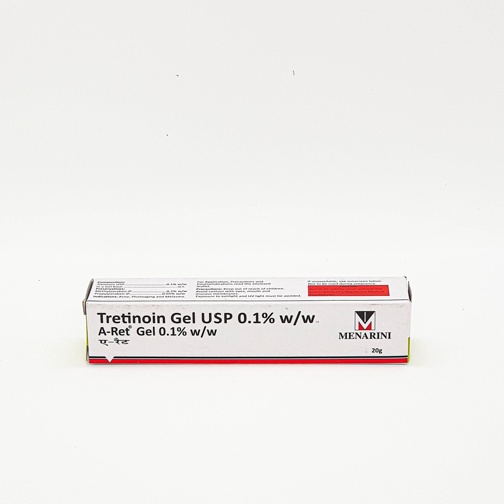 Tretinoin aret ⚜️ DATE MỚI ⚜️ Tretinoin Gel USP aret 0.05 - kem dưỡng hỗ trợ giảm mụn mờ thâm chống lão hóa