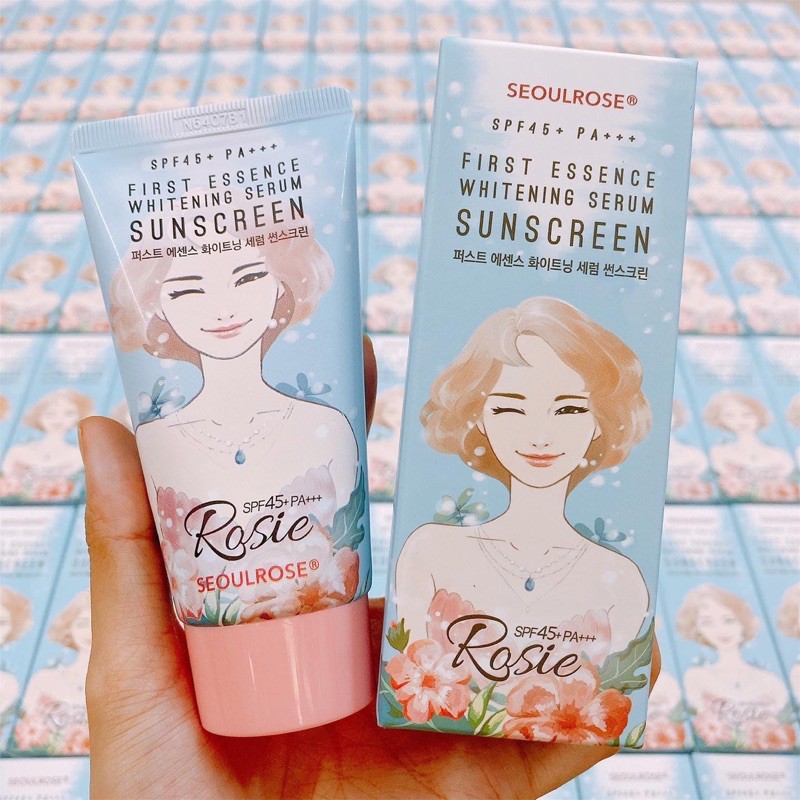 Kem chống nắng Rosie First Essence Whitening Serum Sunscreen