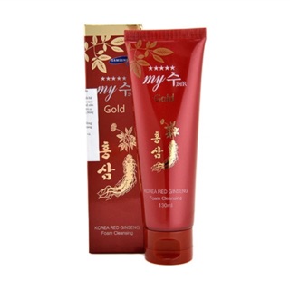 Sữa rửa mặt hồng sâm my gold hàn quốc