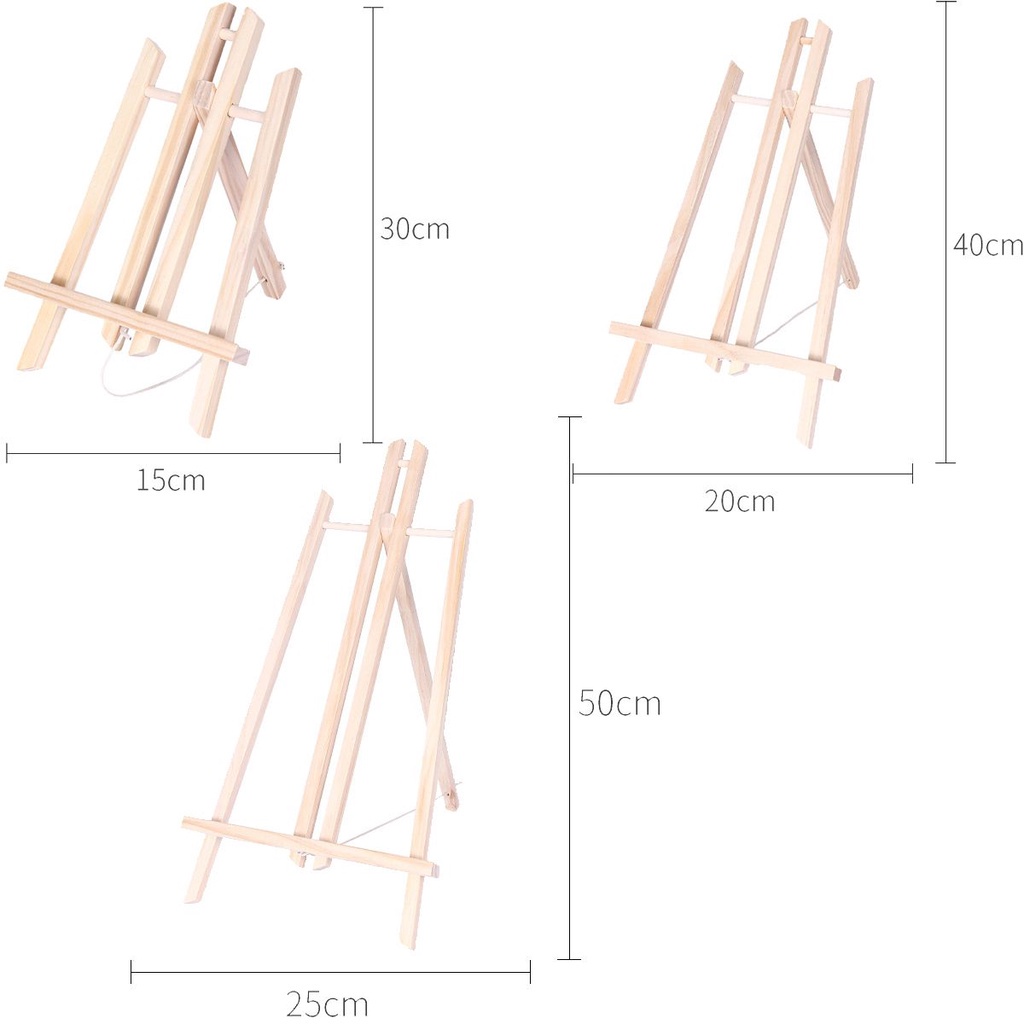 Giá đỡ tranh vẽ tranh bằng gỗ tiện dụng cho học sinh