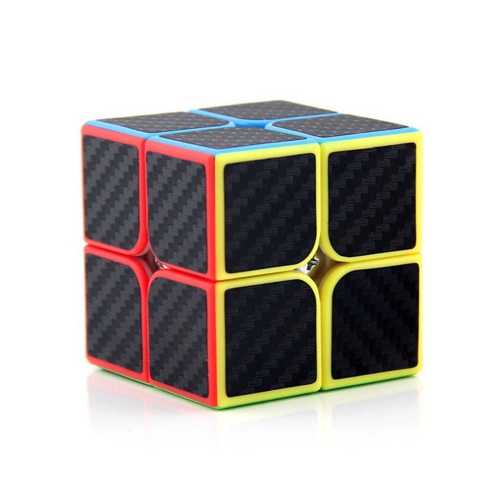 Đồ chơi trí tuệ Khối Rubik 2x2 Carbon MoYu MeiLong - Đồ Chơi Rubic Cacbon 2 Tầng 2x2x2