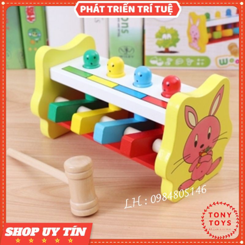 Đồ chơi Đập Chuột Hình Thỏ Nghộ Nghĩnh Vui Nhộn Cho Bé - Đồ Chơi TONY TOYS