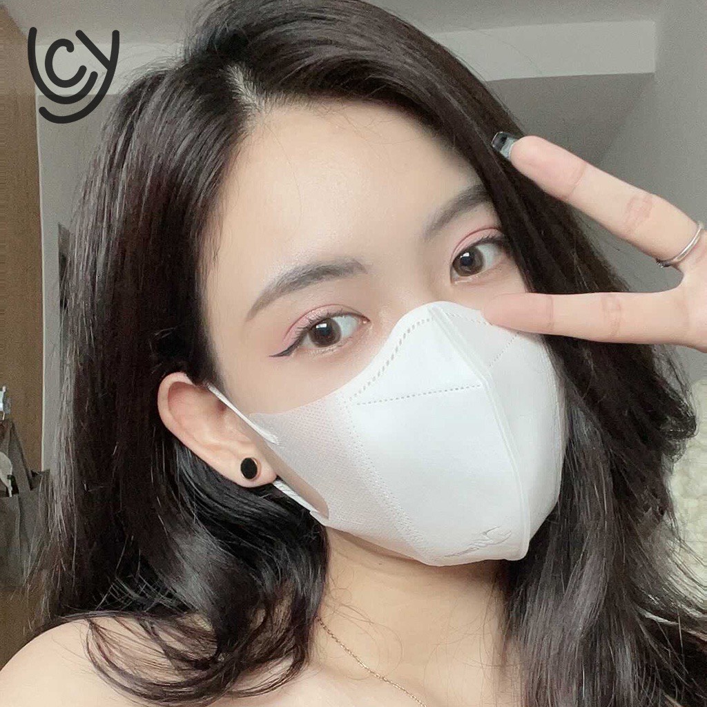 Combo 10 hộp [ 100 chiếc ] khẩu trang 5D  Nam Anh FAMAPRO 3 lớp form ôm mặt, hack tuổi