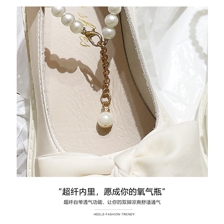 Giày lolita big size nữ size 40 - 43 đế 6cm