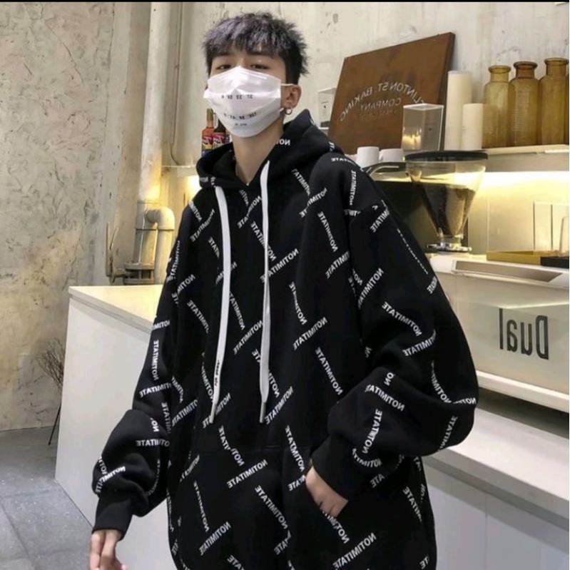 Áo Khoác Hoodie Nam Nữ Phối Nhiều Chữ Form Rộng Có Nón Siêu Xinh - Super Fashion P