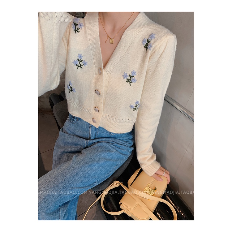 Áo Khoác Cardigan Dệt Kim Phong Cách Hàn Quốc Xinh Xắn Cho Nữ Giới 7243# | BigBuy360 - bigbuy360.vn