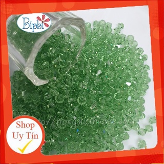 100 viên pha lê Tiệp xanh lá  - PER04