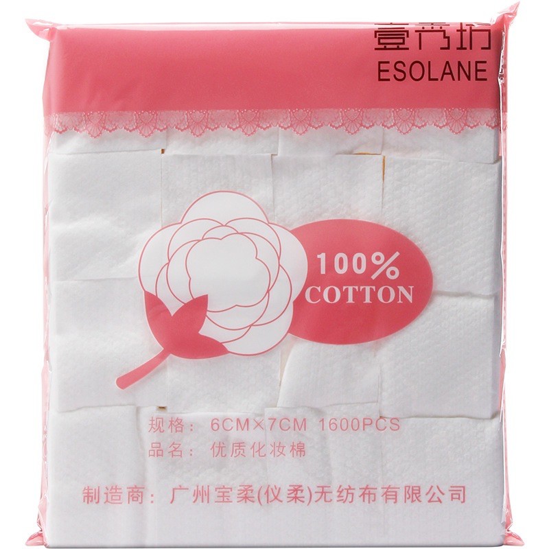 Bông Tẩy Trang 100% cotton 1600 miếng