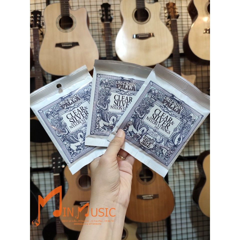 [Mã LIFE20KALL giảm 10% đơn 50K] Dây Đàn Guitar Classic /Dây Nylon Ernie Ball Classic