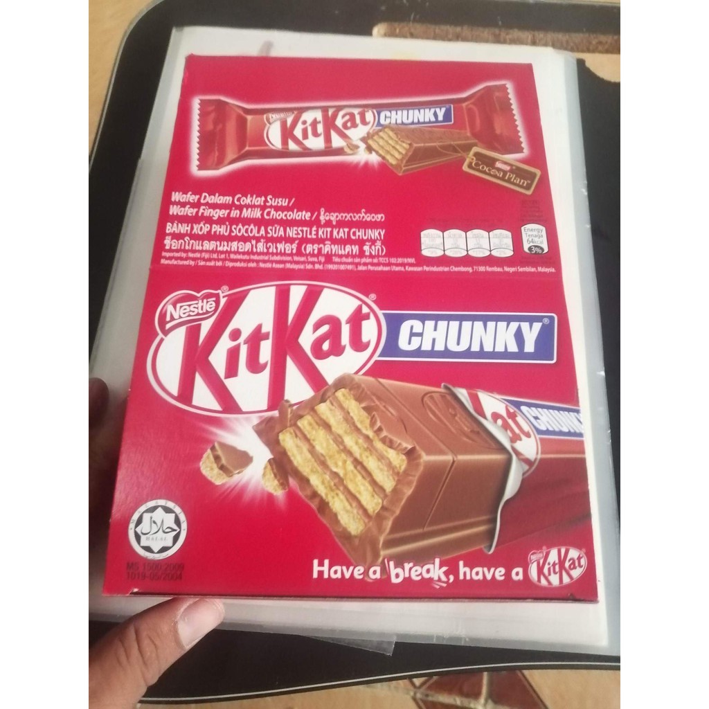 Socola Kitkat Nestte Chunky 38gr / thanh