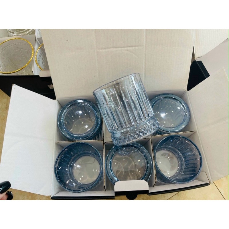 Cốc Ly Thuỷ Tinh, Cốc Uống Nước cao cấp, nhiều kiểu dáng sang trọng