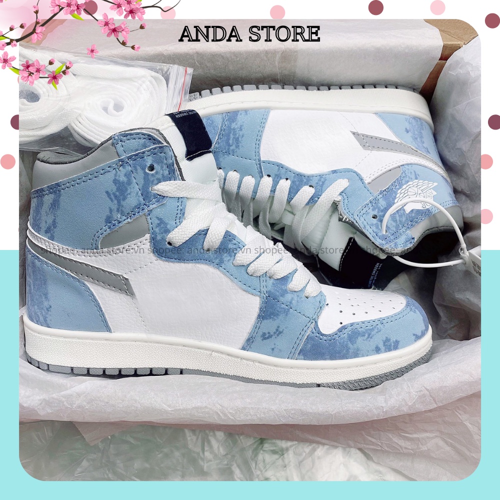 Giày Thể Thao Nam Nữ, Giày Sneaker Hyper Royal Xanh Loang Màu Mới ANDA_STORE_VN | BigBuy360 - bigbuy360.vn