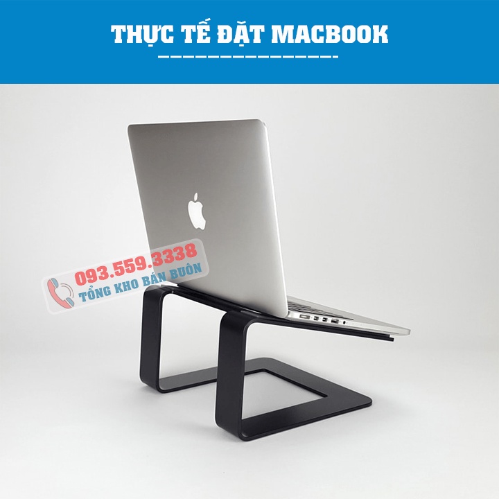 Giá đỡ để Laptop stand - Notebook Macbook  máy tính xách tay SP9L hợp kim nhôm có thể tháo rời kiêm tản nhiệt
