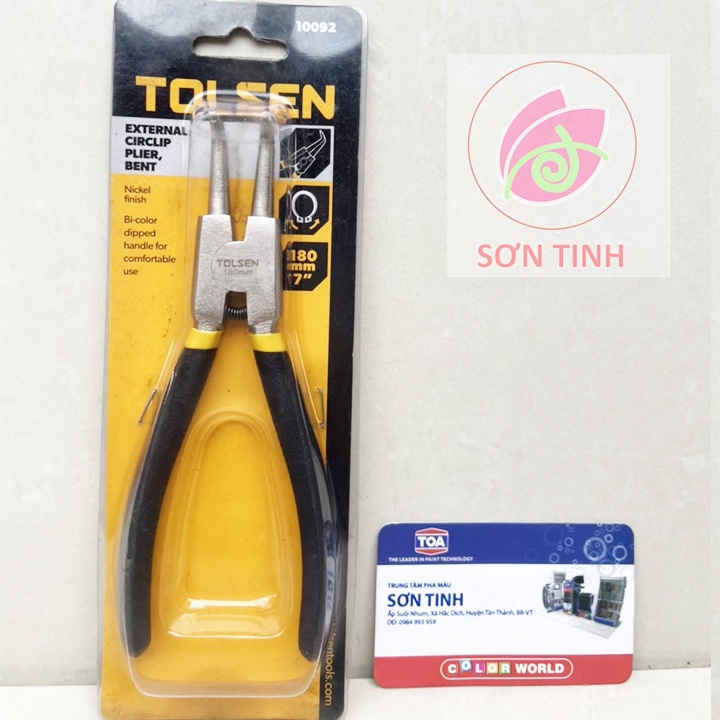Kìm mở phe 7 in cong ra tolsen 10092