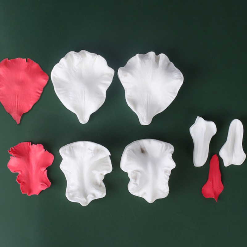 Kalaien Khuôn silicone Làm Bánh Hình Hoa Xinh Xắn