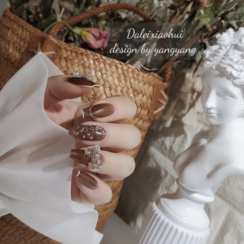 Charm nail, charm gắn móng tay phong cách Hàn Quốc - Trang Trí Nail Đẹp