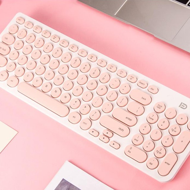 [RẺ NHẤT SHOPPE] Bộ Bàn Phím Và Chuột Không Dây Văn Phòng, Học Tập Forter IK6630 Phím Bấm Cực Êm - Nhiều Màu | BigBuy360 - bigbuy360.vn