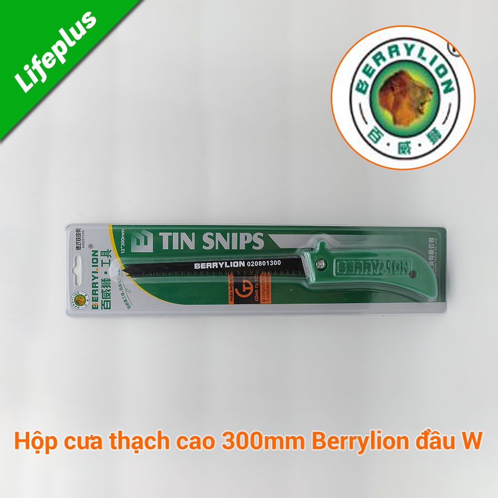 Cưa thạch cao 300mm Berrylion mũi W