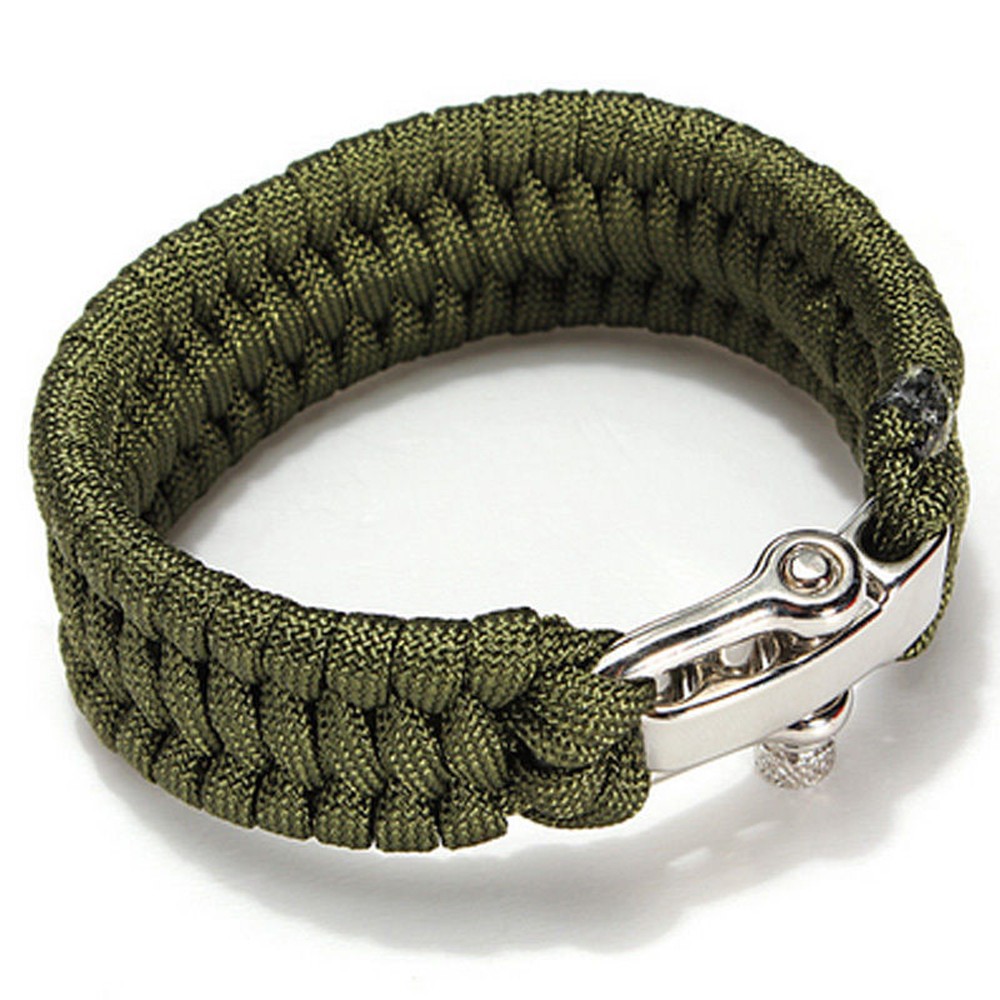 Vòng đeo tay paracod kiểu thắt bằng dây dù